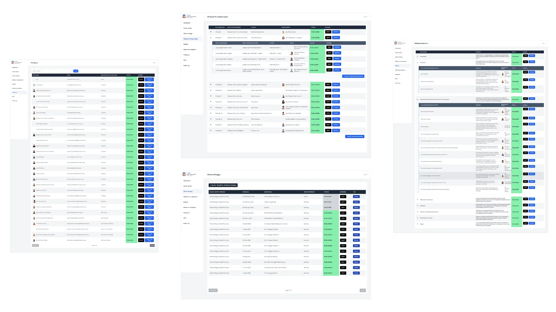 Admin UI